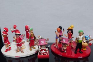 [AL] ONE PIECE Coca-Cola Cola&Christmas All 17 Figures Complete (including secret)　Loose (Mint)