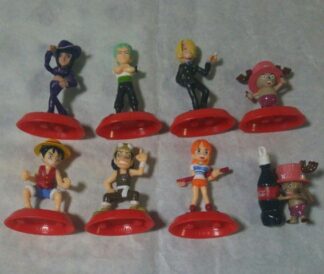 [AL] ONE PIECE Coca-Cola　All 8 Figures Complete (including secret)　Loose (Mint)