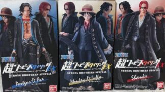 [SB] ONE PIECE Super STRONG WORLD    All 3 complete Figure　MIB (Minor Box)