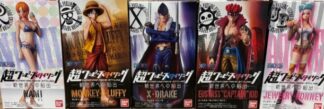 [SB] ONE PIECE Super Departure from the New World   All 5 complete Figure　MIB (Minor Box)
