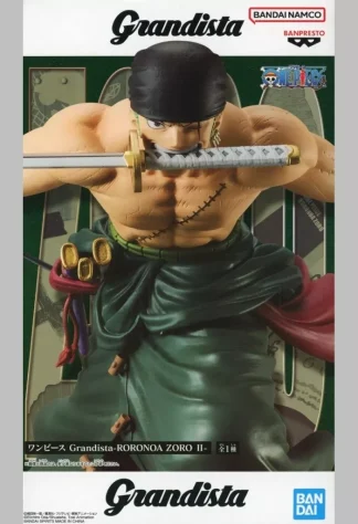 [SS] ONE PIECE Grandista RORONOA ZORO Ⅱ Figure MISB (Mint)