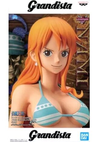 [SX] ONE PIECE Grandista THE GRANDLINE LADY NAMI Figure MISB (Bad Box)